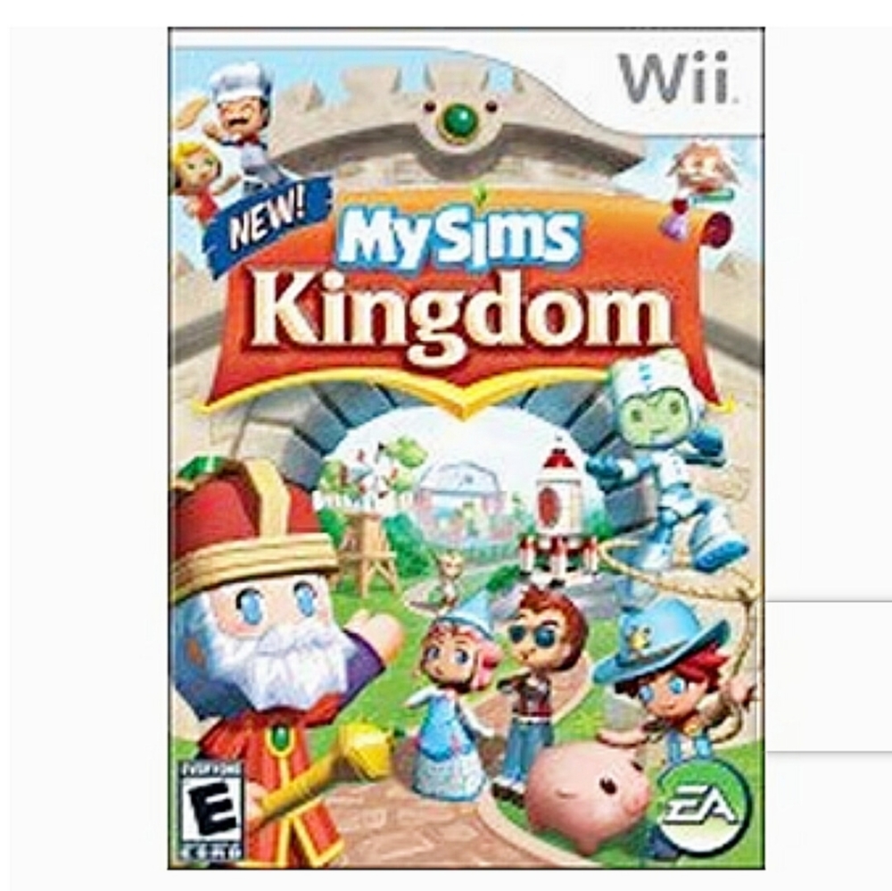 Wii E For Everyone Games Barbie Disney Enchanted Journey My Sims Kingdom Bundle - Picture 4 of 4